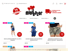 Tablet Screenshot of minibazar.cz